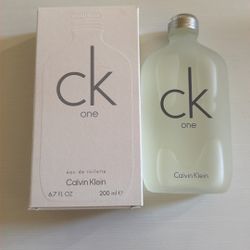 CK One by Calvin Klein Cologne / PerfumeUnisex 6.7 / 6.8 oz New In Box