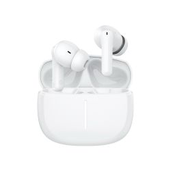 Earbuds Noise cancellation Bluetooth White and black