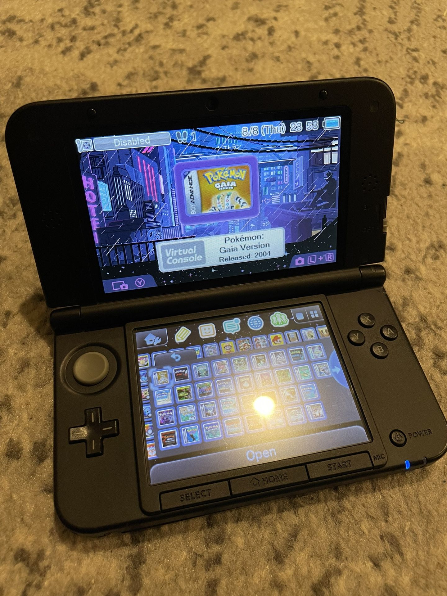 Nintendo 3DS XL Modded With Tons Of Games