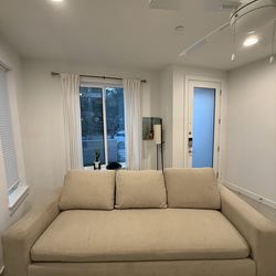 91 inch Pottery Barn couch