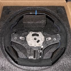 BMW G Series Carbon Fiber Steering Wheel