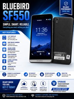 Bluebird SF550 Android Smartphone