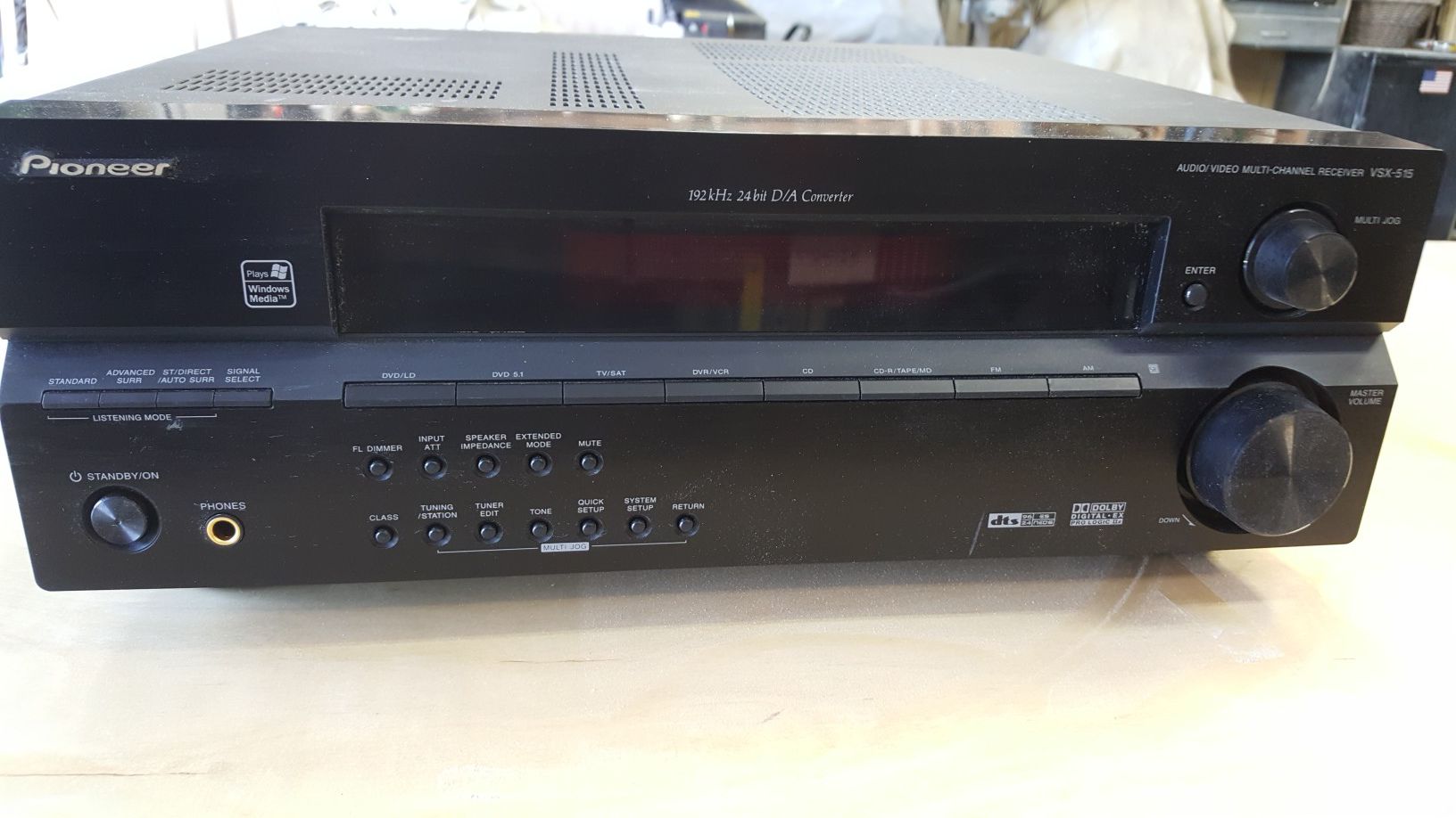 Pioneer 7.1 audio-video receiver