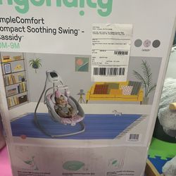 New In Box-Baby swing 