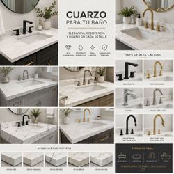 Quartz and granite