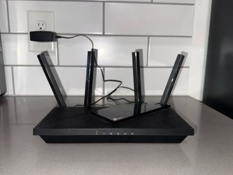TP-Link Archer AX21 AX1800 Dual-Band Wi‑Fi 6 EasyMesh WPA3 Router, 4 LAN