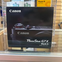 Canon Powershot G7X Mark II 
