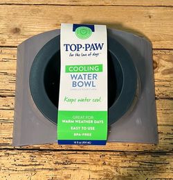 Top Paw Cooling Water Bowl - New