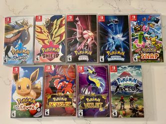 🎮🔥 POKÉMON NINTENDO SWITCH GAME SALE 🔥🎮