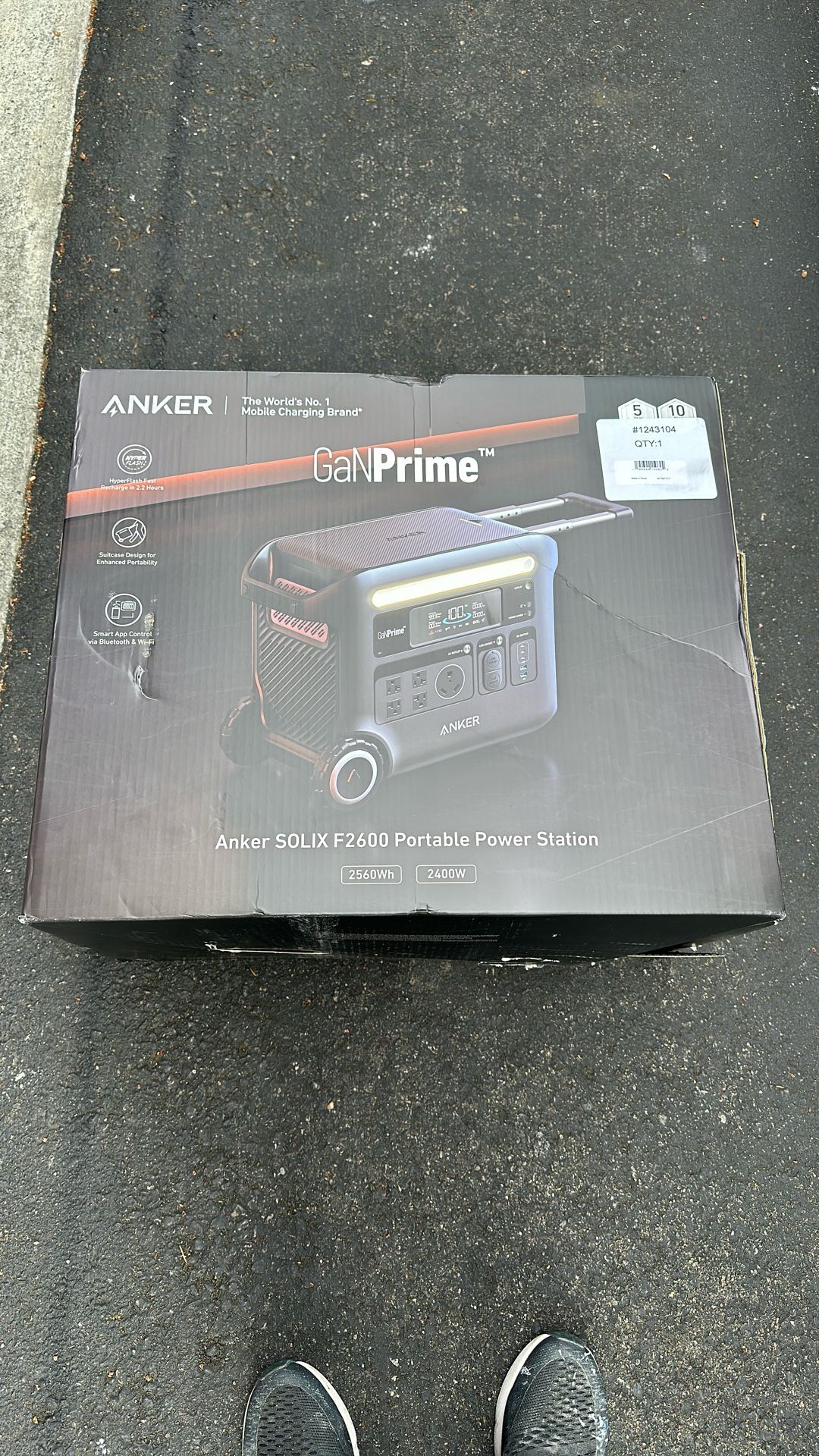 Anker Solix F2600 Portable Power Station