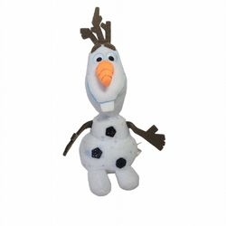 TY Beanie Baby Sparkle Olaf the Snowman Plush Stuffed Toy 8"- Disney Frozen 2019