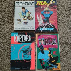 Graphic novels, comics, and books
