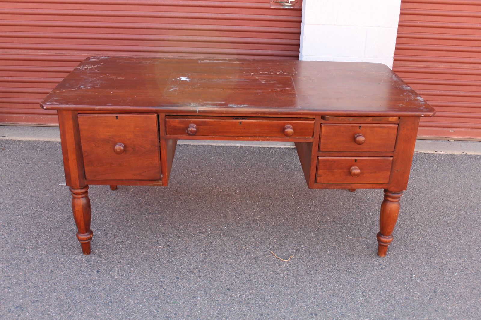 Bob Timberlake Cherry Executive Writing Desk 2 Pcs