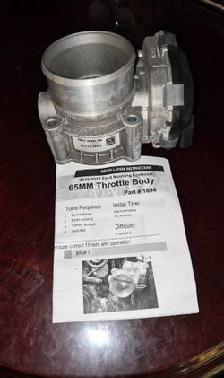 The BBK Power Plus Series 65 MM Throttle Body is a high-performance part designed specifically for the 15-17 Ford Mustang ECO BOOST.
