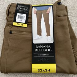Men’s Banana Republic 5 Pocket Pants