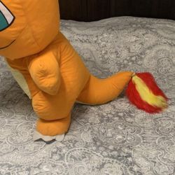 Rare Giant Size Pokemon Charmander 28" Plush