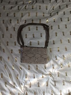 Jewell Purse Snake Print Bag