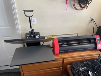 Vinyl Cutter and Heat Press Kit