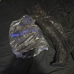 Thigh High Laced Boots 