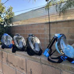 Zipoute Snorkeling Masks All Four 