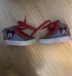 Mickey Mouse High Top Baby/Toddler Shoes