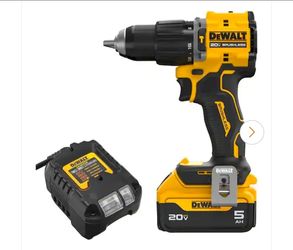 DEWALT
ATOMIC 20V Lithium-Ion Cordless 1/2 in. Hammer Drill Kit with 5.0 Ah Battery and Charger