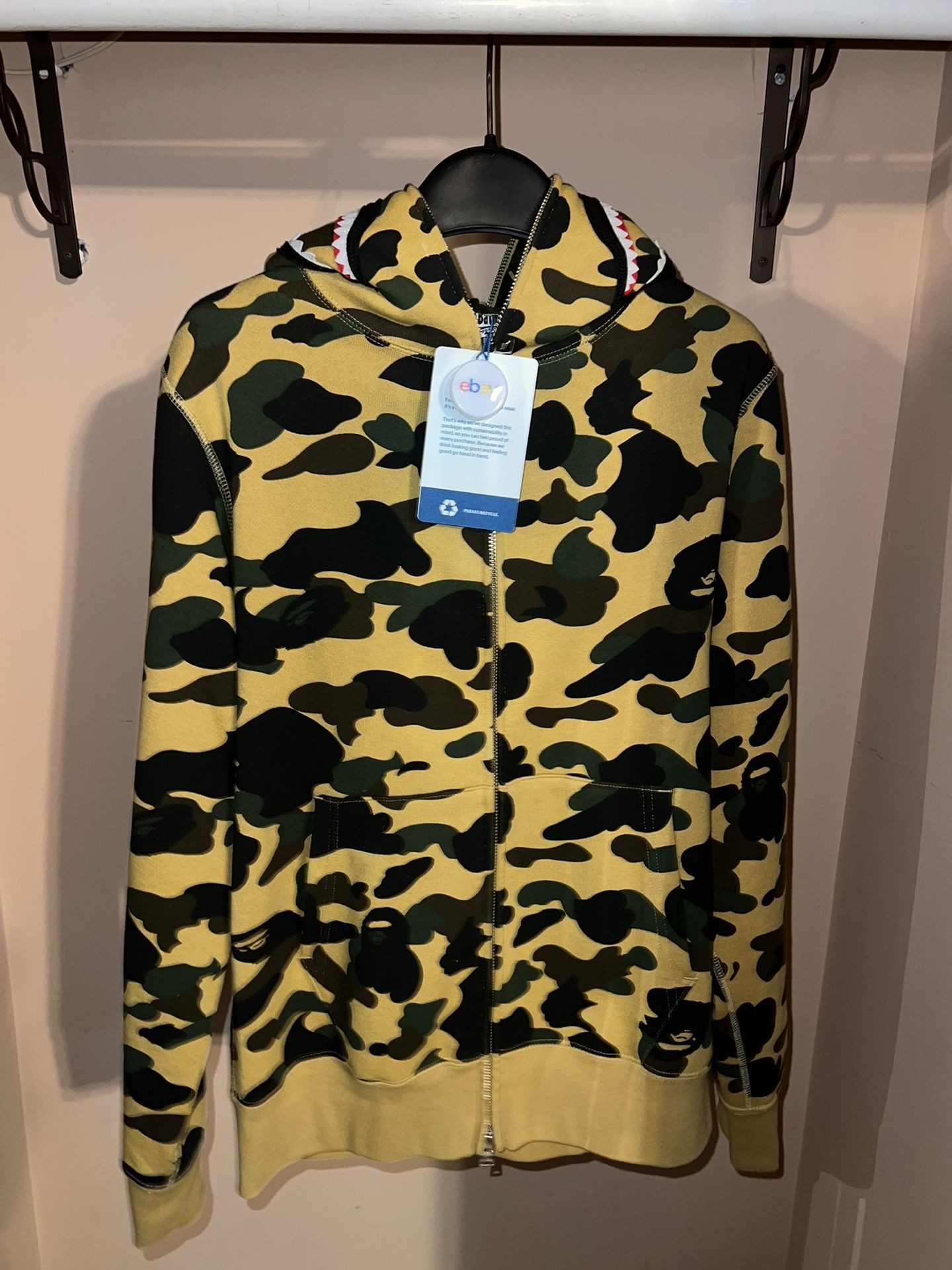 BAPE Hoodie | Yellow 2022 (Authenticity Gurantee)