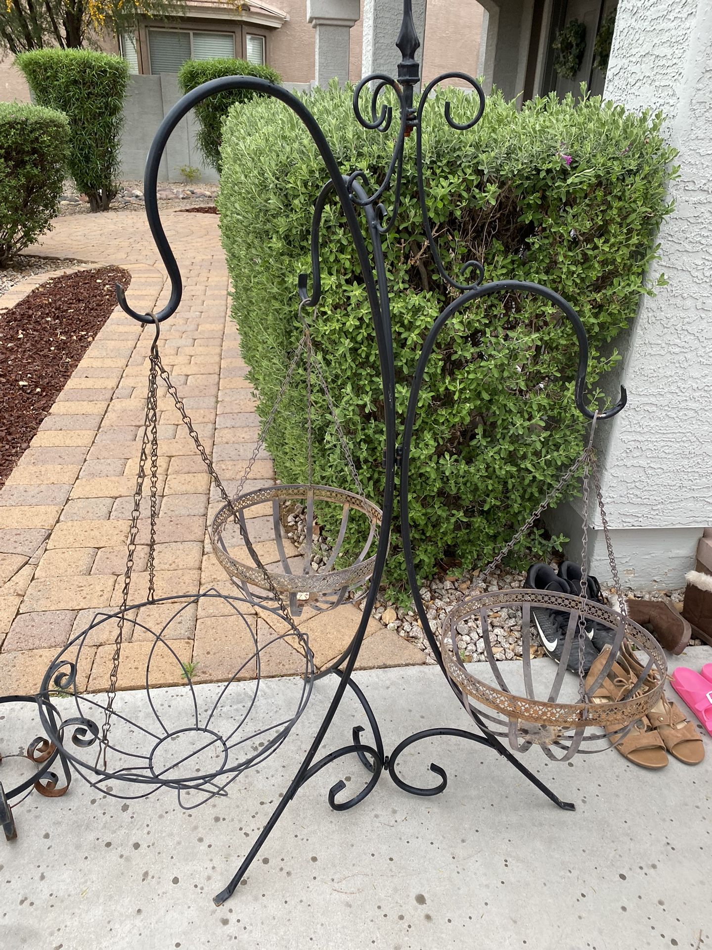 Wrought Iron Plant Hanger