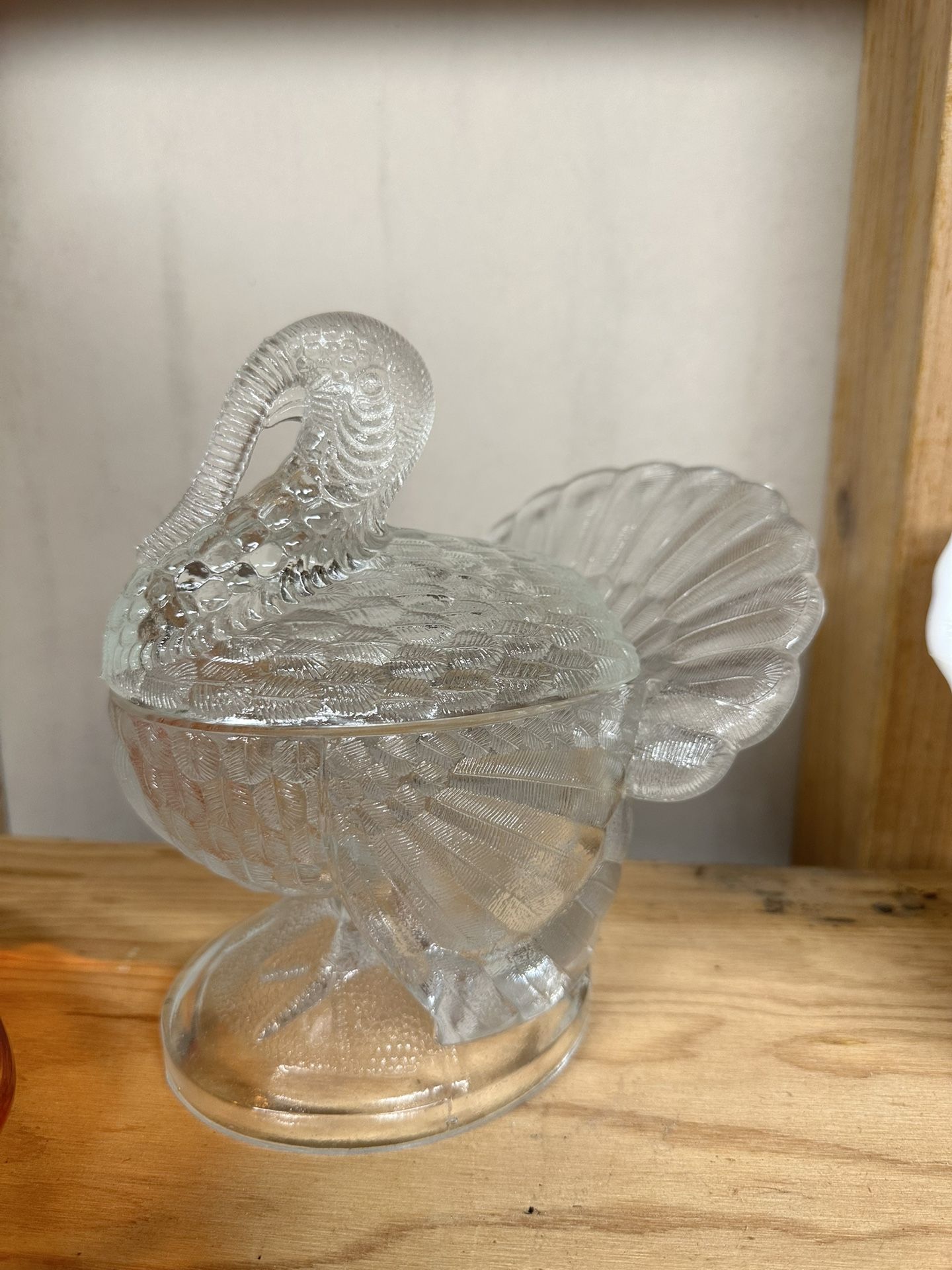 Vintage Turkey Candy Dish