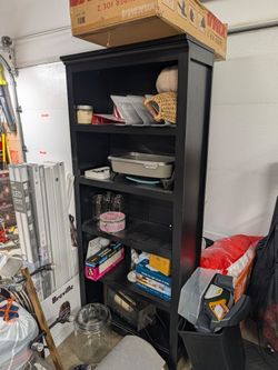 Ikea black bookcase