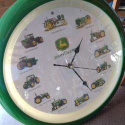 John Deere Clock 