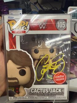 Cactus Jack Signed Funko