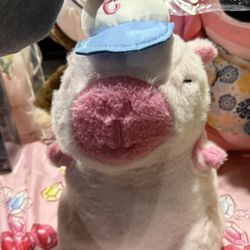Pink Capybara Plush