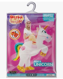 Adult Size Inflatable Unicorn Costume