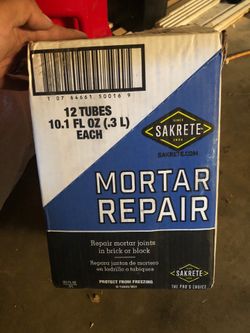 Sakrete motor repair