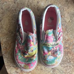 Alice In Wonderland vans