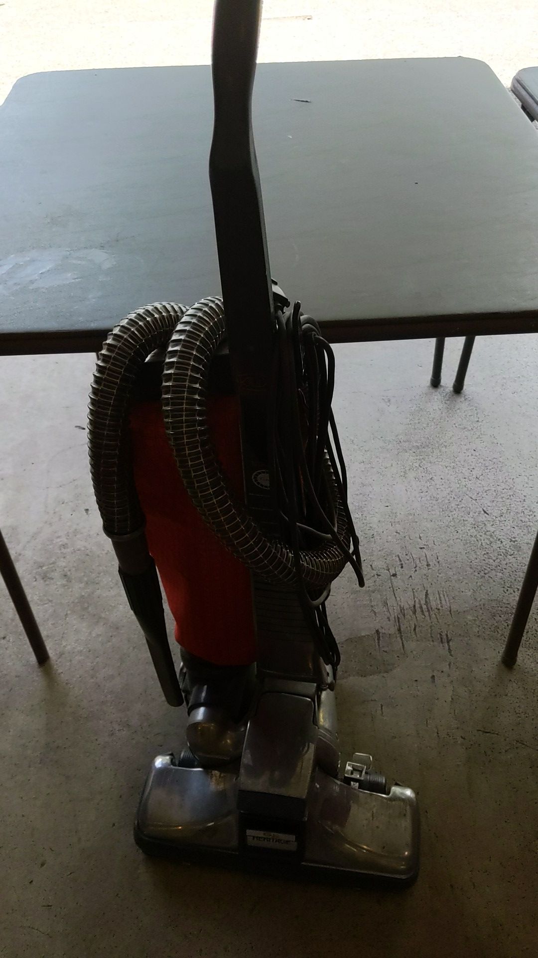 Kirby Heritage Model 1-HD upright vacuum cleaner with new belt.