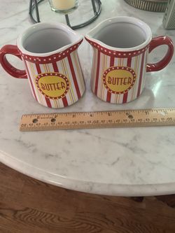Two Butter jars