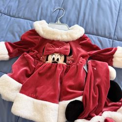 Disney Baby Christmas Outfit New 