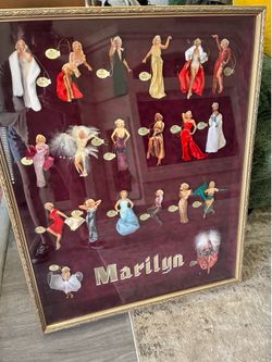 Marilyn Monroe 20 Bradford Exchange Framed Figurines