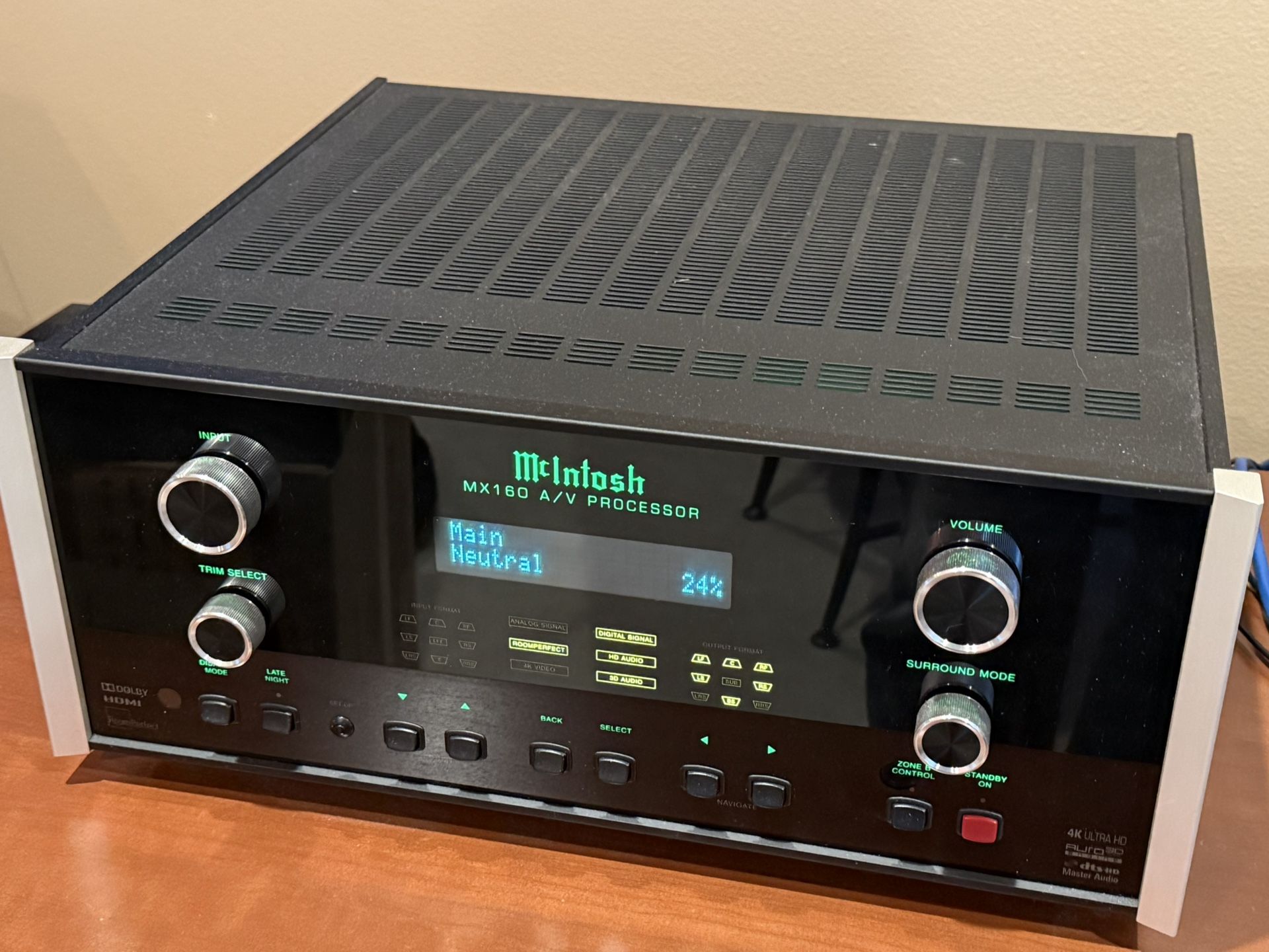 McIntosh MX160 AV Processor
