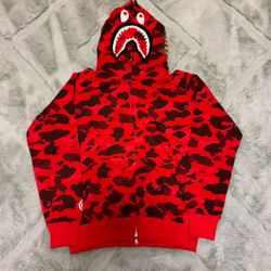 Red Bape Hoodie 