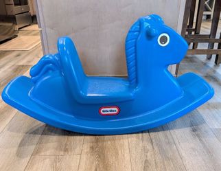 Little Tikes Blue Rocking Horse
