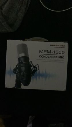 Marantz MPM-1000 studio recording condenser mic