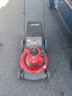 Troy build push mower TB 110
