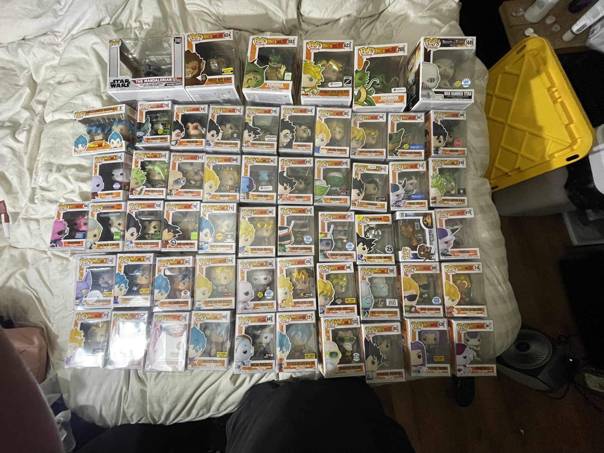 Dragon Ball Z Funko /Dbz Funko Lot