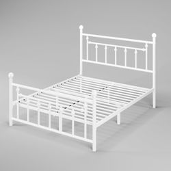 Full Size Metal Platform Bed Frame