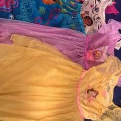 3T Princess Pijama Dresses
