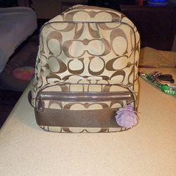 Authentic Coach Backpack 
