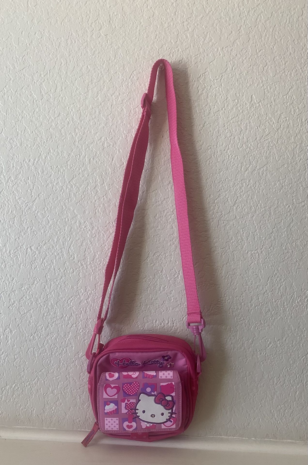 Hello Kitty Purse With Attached Wallet